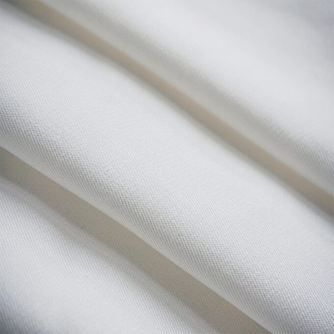 Cotton Woven Twill Fabric Custom Print 150gsm-white base