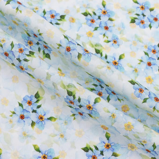 Digital print tencel twill fabric by the yard 125gsm - Image 3